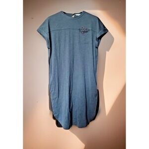 Brunello Cucinelli Size XS Swarovski Embellished Pocket T Shirt Dress Cotton